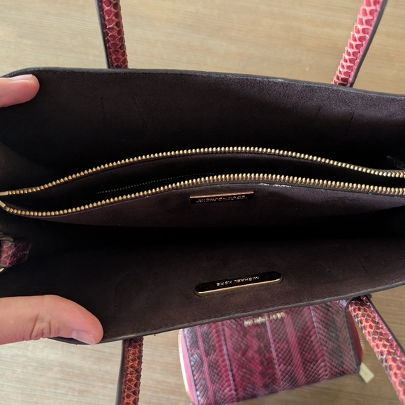 Genuine snakeskin purse and matching wallet - Picture 4 of 10